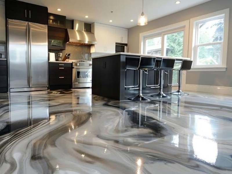 plancher epoxy