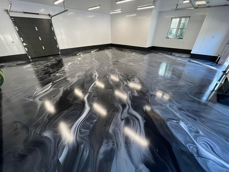 plancher epoxy